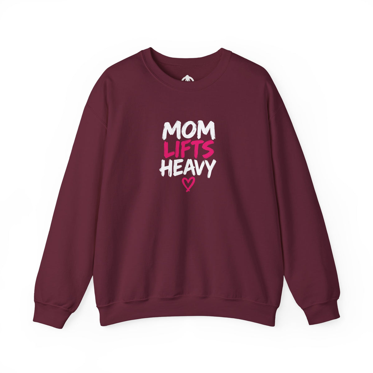 Mom Lifts Heavy – Unisex Crewneck Sweatshirt