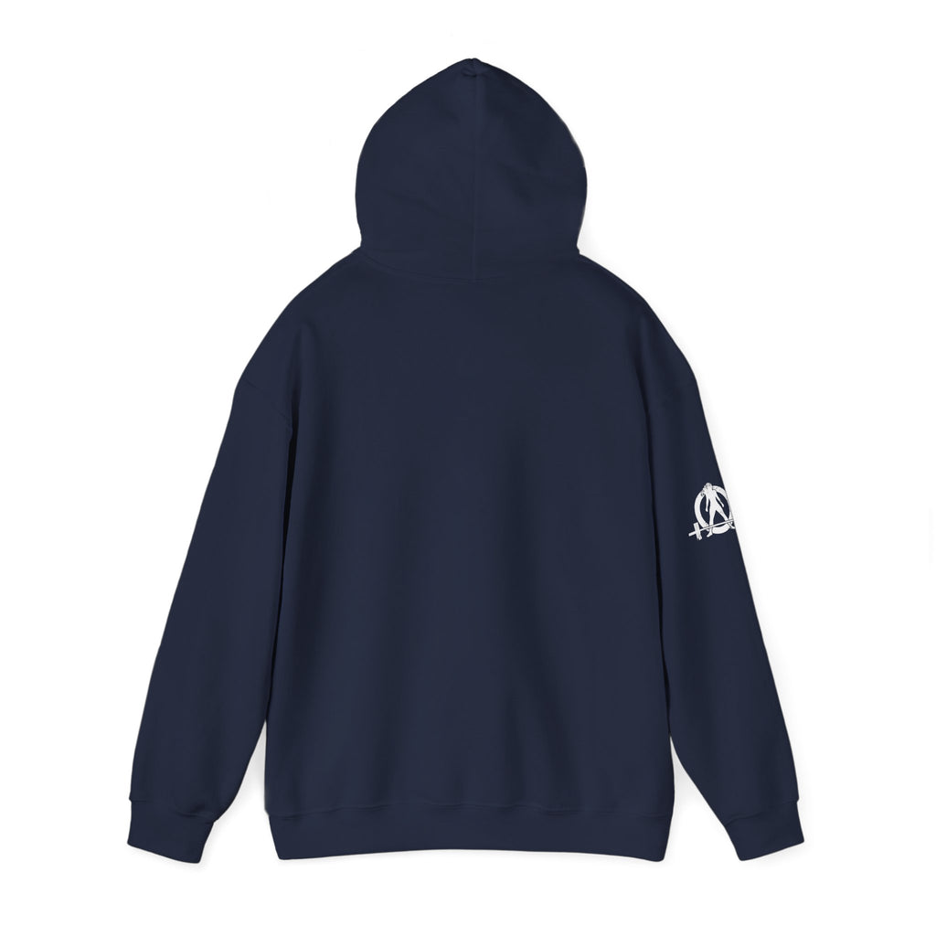 WWLW “I Could Deadlift You” Hoodie - Front White Logo Plain Back