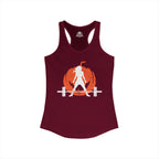 Halloween Deadlift Logo V2 - Women's Ideal Racerback Tank - Plain Back