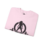Iron Sharpens Iron - Unisex Heavy Blend™ Crewneck Sweatshirt - Front Black Logo - Front & Back Print