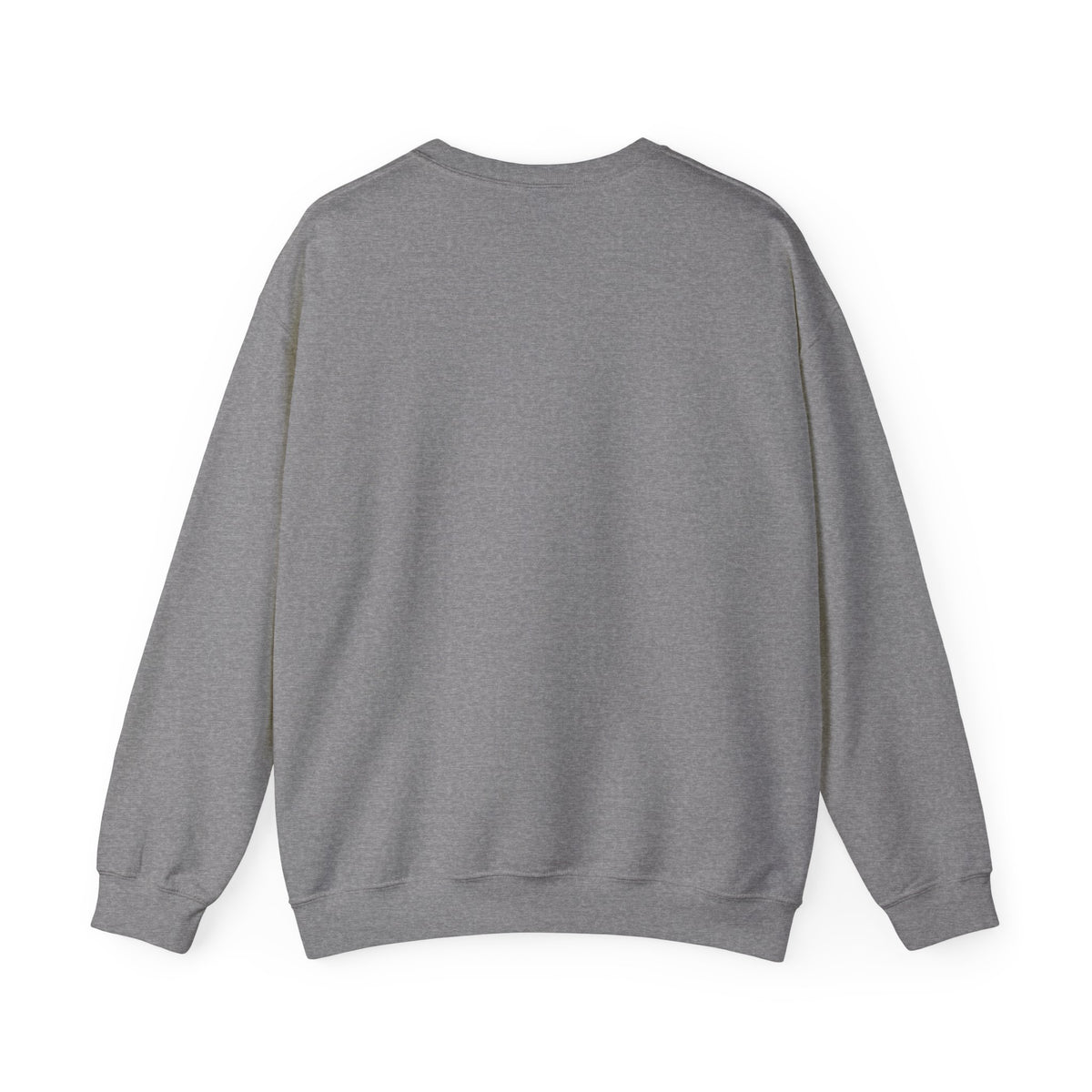 Halloween Graveyard - Unisex Heavy Blend™ Crewneck Sweatshirt - White Logo on Front