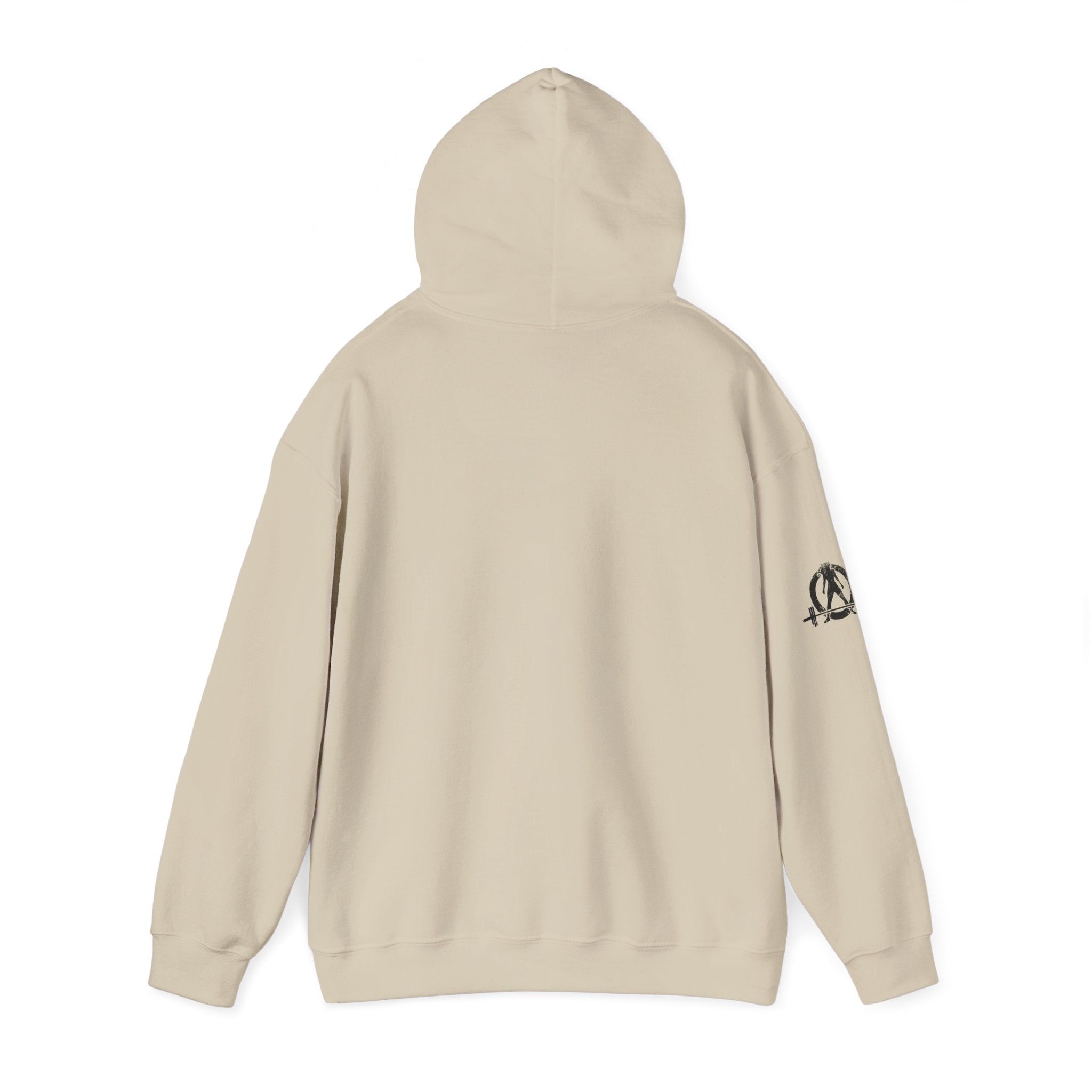 WWLW “I Could Deadlift You” Hoodie - Front Black Logo - Plain Back