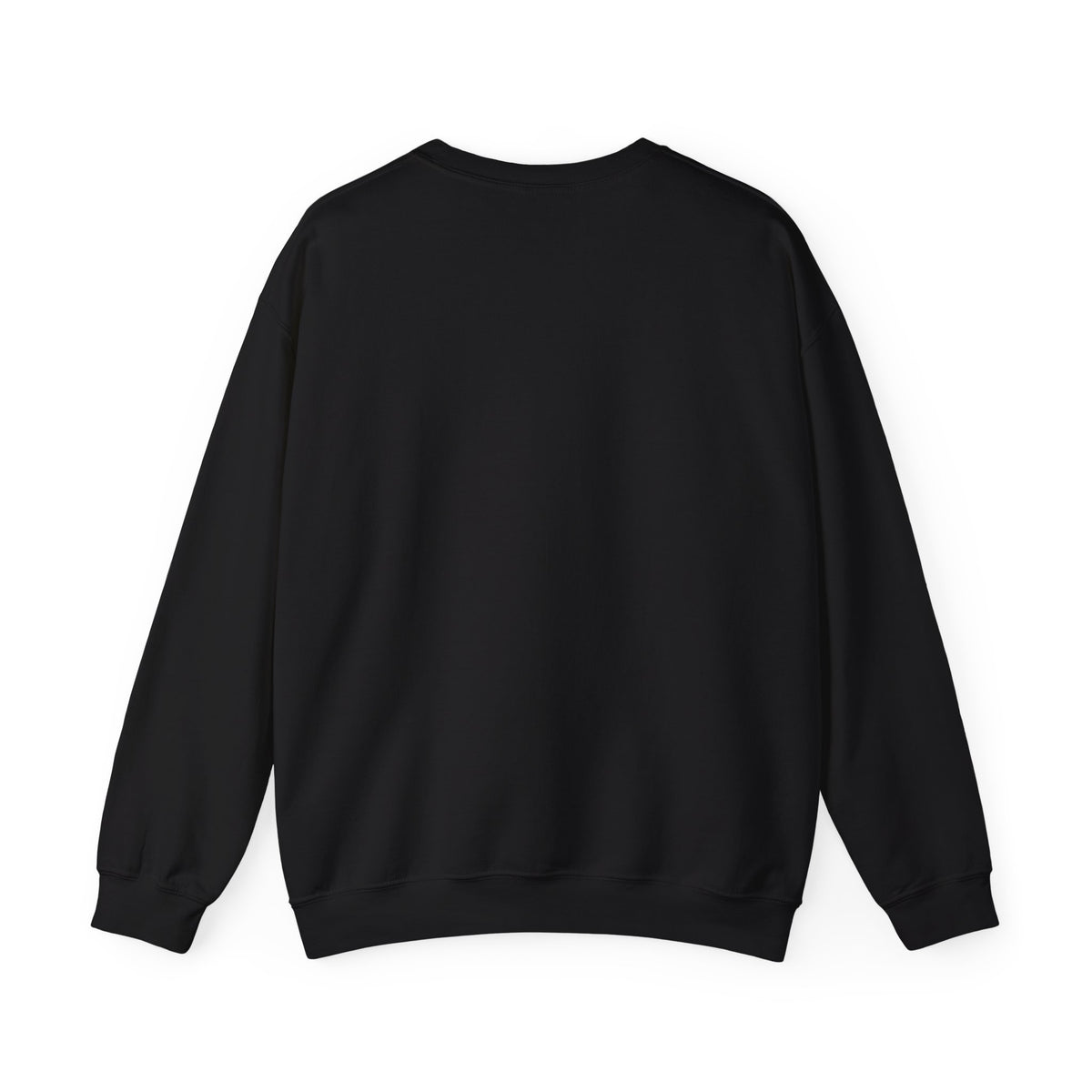 Halloween Graveyard - Unisex Heavy Blend™ Crewneck Sweatshirt - White Logo on Front