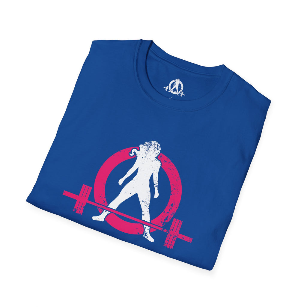 WWLW Unisex Softstyle T-Shirt - Color Distressed Logo - Plain Back