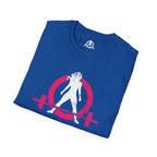 WWLW Unisex Softstyle T-Shirt - Color Distressed Logo - Plain Back