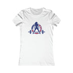 USA Logo - Women's Favorite Tee - USA Light Logo