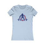 USA Logo - Women's Favorite Tee - USA Light Logo