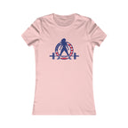 USA Logo - Women's Favorite Tee - USA Light Logo