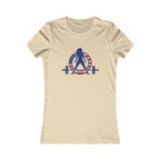 USA Logo - Women's Favorite Tee - USA Light Logo