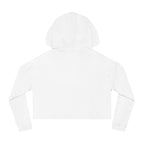 Women’s Cropped Hooded Sweatshirt - Black Classic Logo