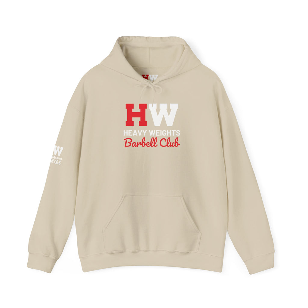 Heavy Weights Barbell Club – Unisex Heavy Blend™ Hooded Sweatshirt 🏋️‍♂️🔥