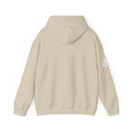 Lift Heavy Pet Cats - Unisex Heavy Blend Hooded Sweatshirt - White Logo