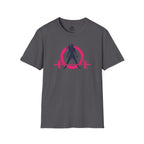 WWLW Distressed Logo Inverted - Unisex Softstyle T-Shirt - Plain Back (BEST SELLER)