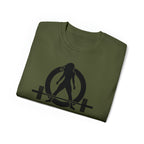 Classic Logo Black - Unisex Ultra Cotton Tee - Plain Back