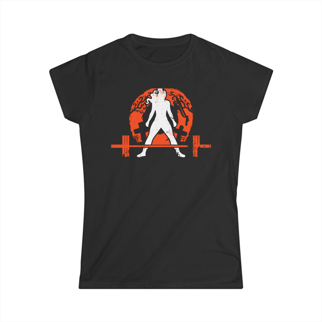 Women's Softstyle Tee - WWLW Halloween - Front Dark Logo Plain Back