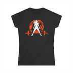 Women's Softstyle Tee - WWLW Halloween - Front Dark Logo Plain Back
