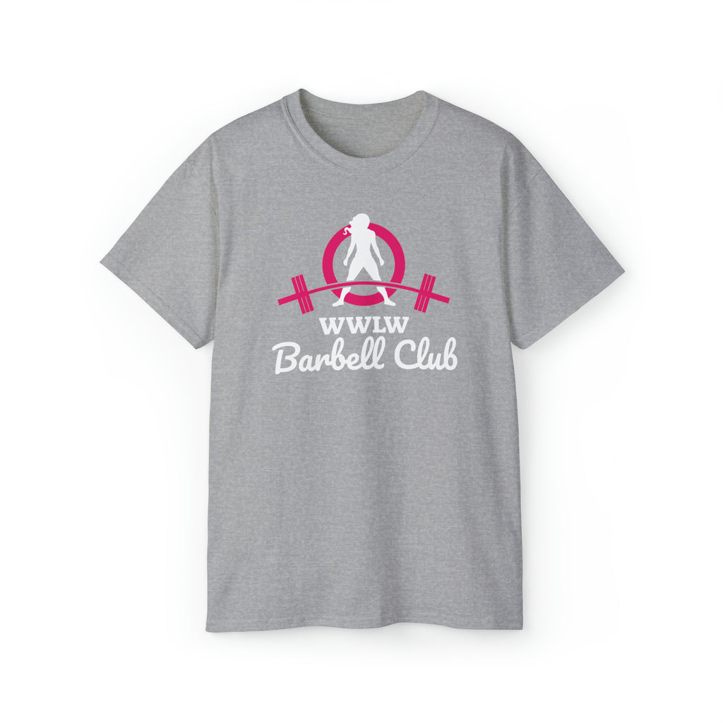 Barbell Club - Unisex Ultra Cotton Tee - Colored Logo Dark