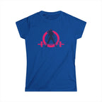 Women's Softstyle Tee - WWLW Distressed Color Logo - Plain Back