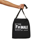 Maid of Iron - Adjustable Gym Tote Bag