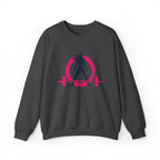 Distressed Logo - Unisex Heavy Blend™ Crewneck Sweatshirt - Color Logo