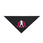 Pet Bandana - Black Distressed