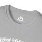 Lift Heavy Shit  - Unisex Softstyle T-Shirt - White Print on Front Plain Back