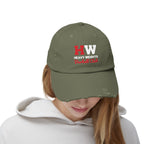Heavy Weights Barbell Club - Unisex Distressed Cap - Classic Color Logo