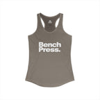 Bench Press. - Women's Ideal Racerback Tank