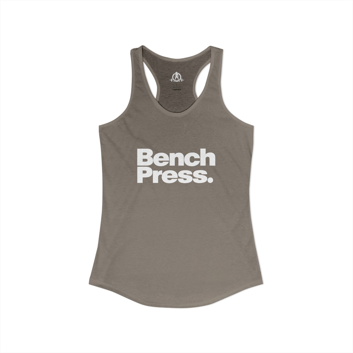 Bench Press. - Women's Ideal Racerback Tank