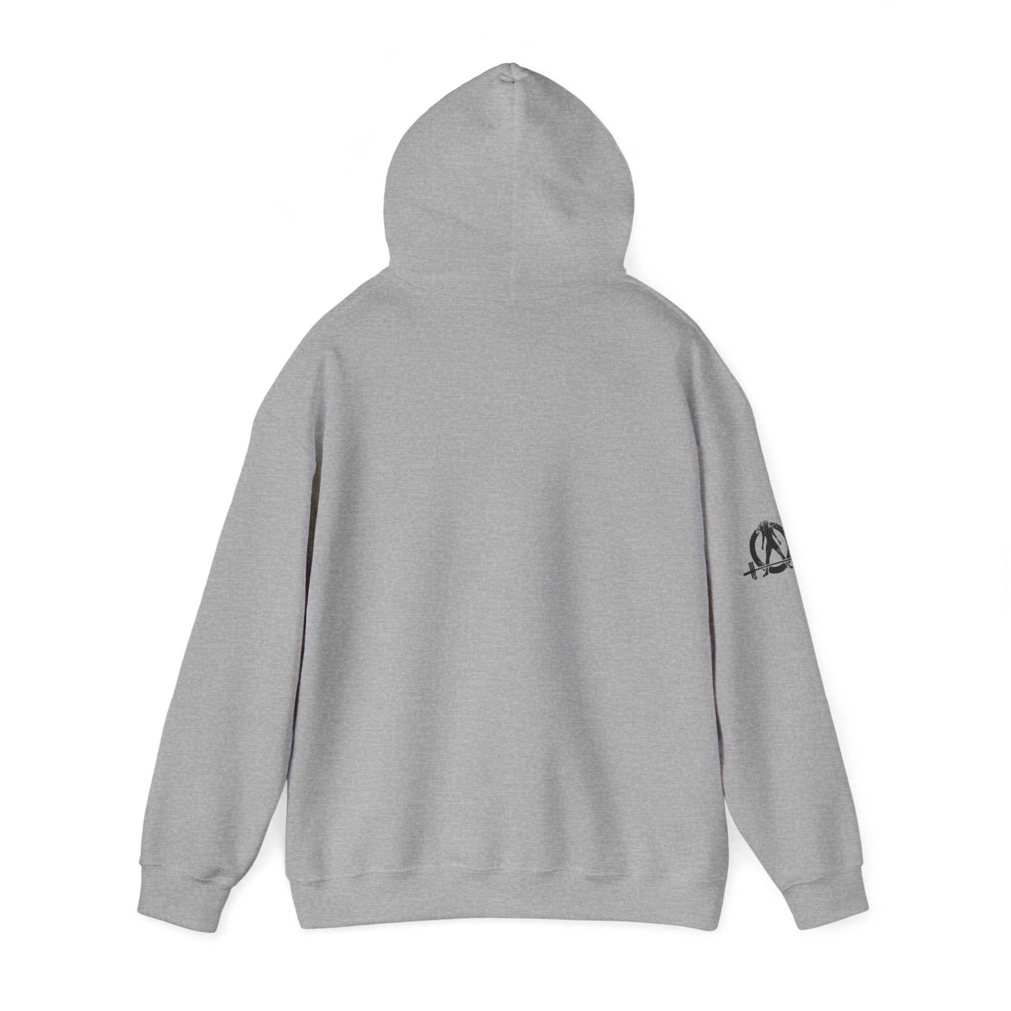 WWLW “I Could Deadlift You” Hoodie - Front Black Logo - Plain Back