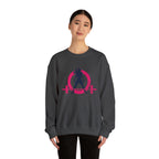 Distressed Logo - Unisex Heavy Blend™ Crewneck Sweatshirt - Color Logo