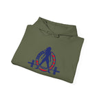 WWLW USA Logo - Unisex Heavy Blend Hooded Sweatshirt - Light Logo
