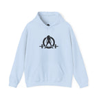 45 + 45 = 135 - Unisex Heavy Blend Hooded Sweatshirt  - Black Logo