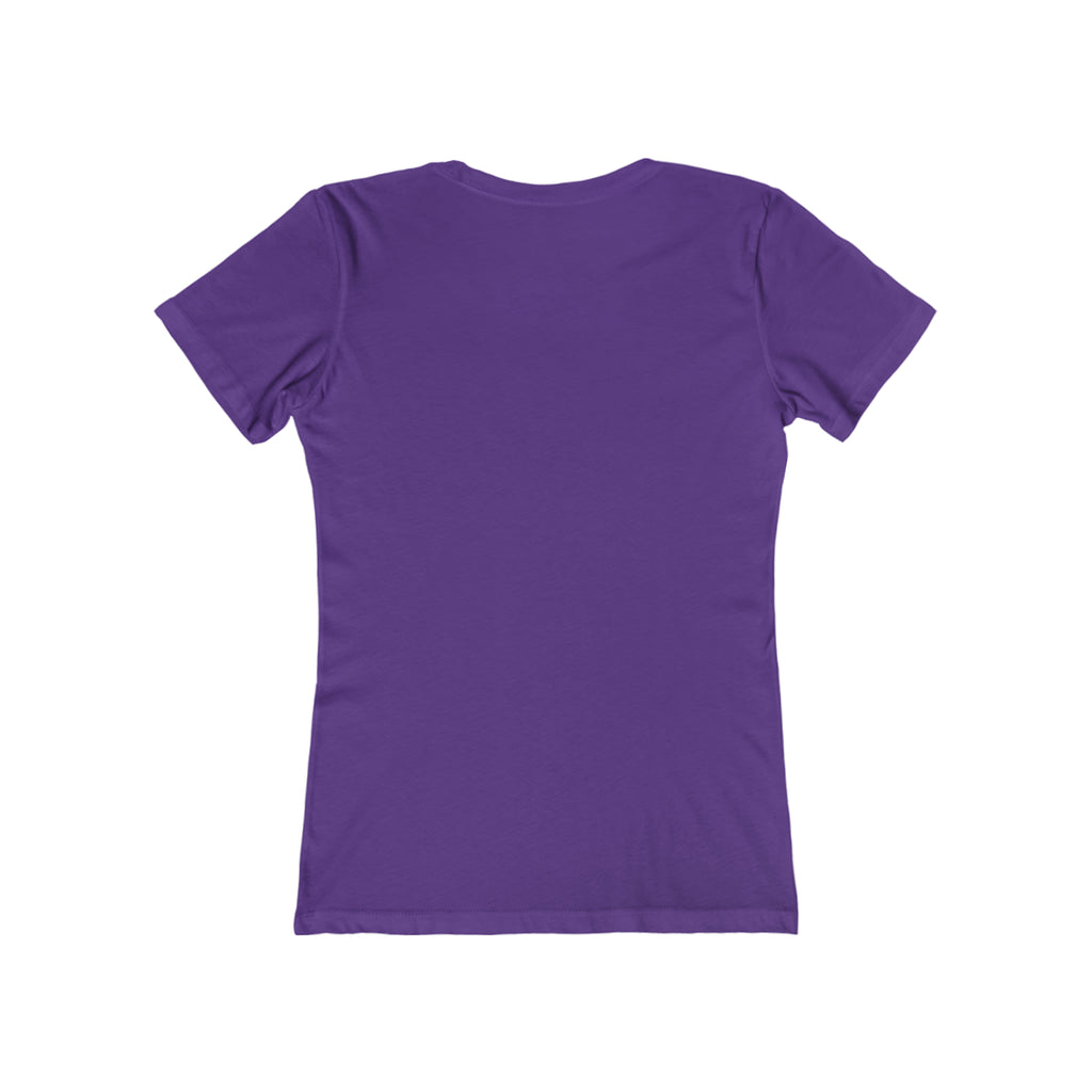 Barbell Club - Women's The Boyfriend Tee - White Logo