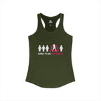 Dare To Be Different: Deadlift – Women’s Racerback Tank | Front Logo
