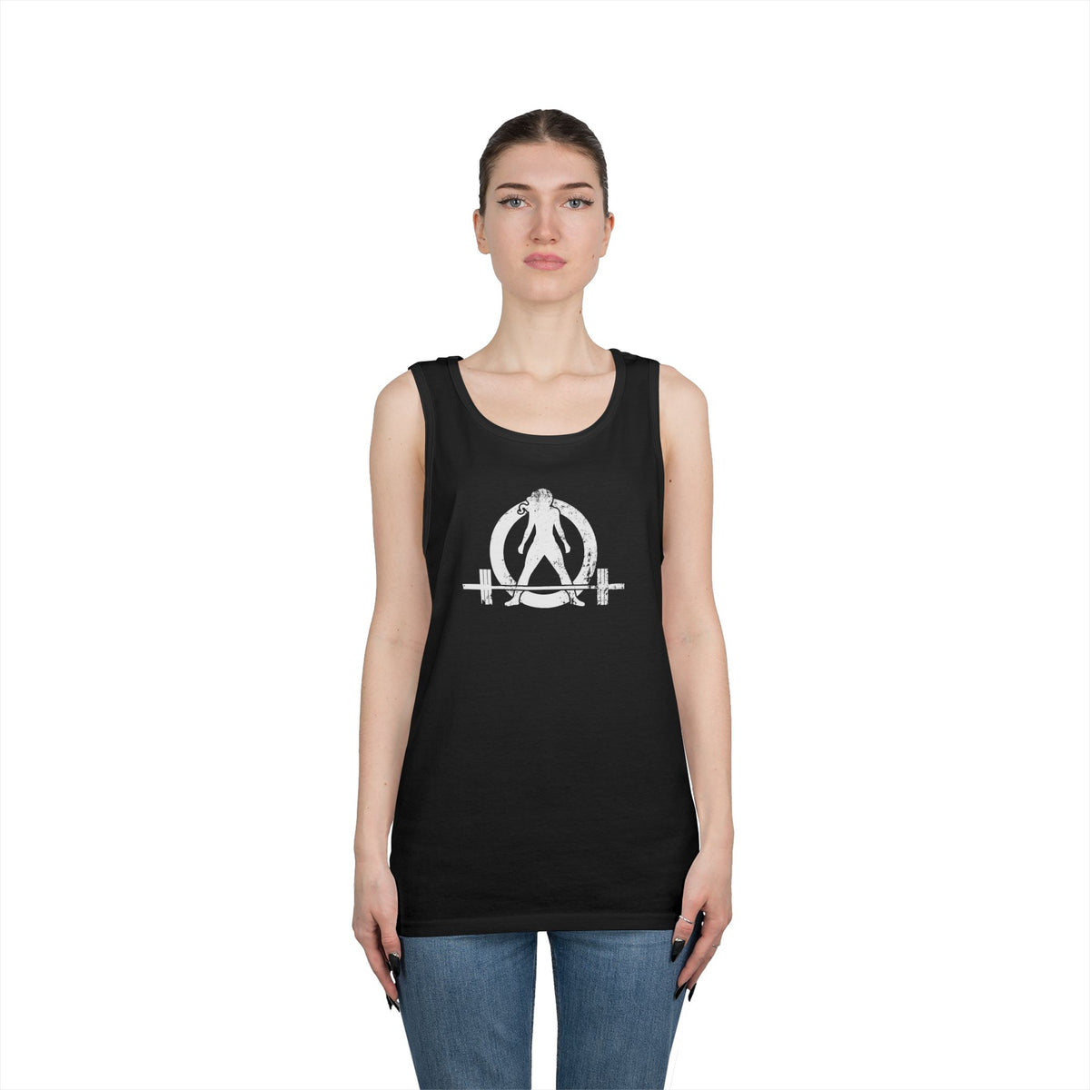 Inconvenient to Fuck With - Black Tank Top - WWLW Front + Slogan Back