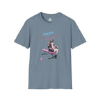 Strong Is Beautiful - Comic - Unisex Softstyle T-Shirt - White Print on Front Plain Back