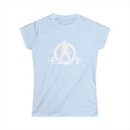 Strong Is Beautiful - Distressed White Logo - Women's Softstyle Tee (BEST SELLER)