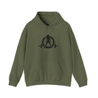 Iron Sharpens Iron - Unisex Heavy Blend Hooded Sweatshirt - Black Logo