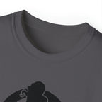 Classic Logo Black - Unisex Ultra Cotton Tee - Plain Back