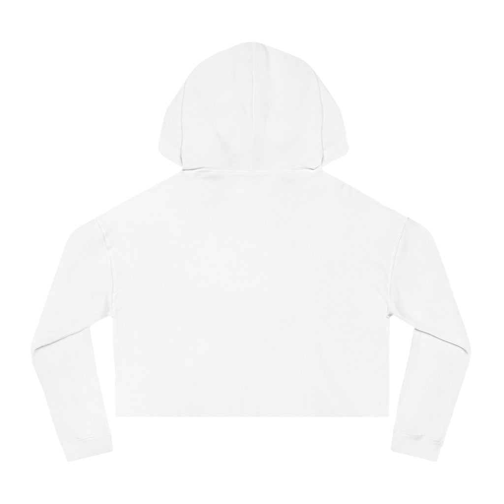 Bench Press. - Cropped Hooded Sweatshirt