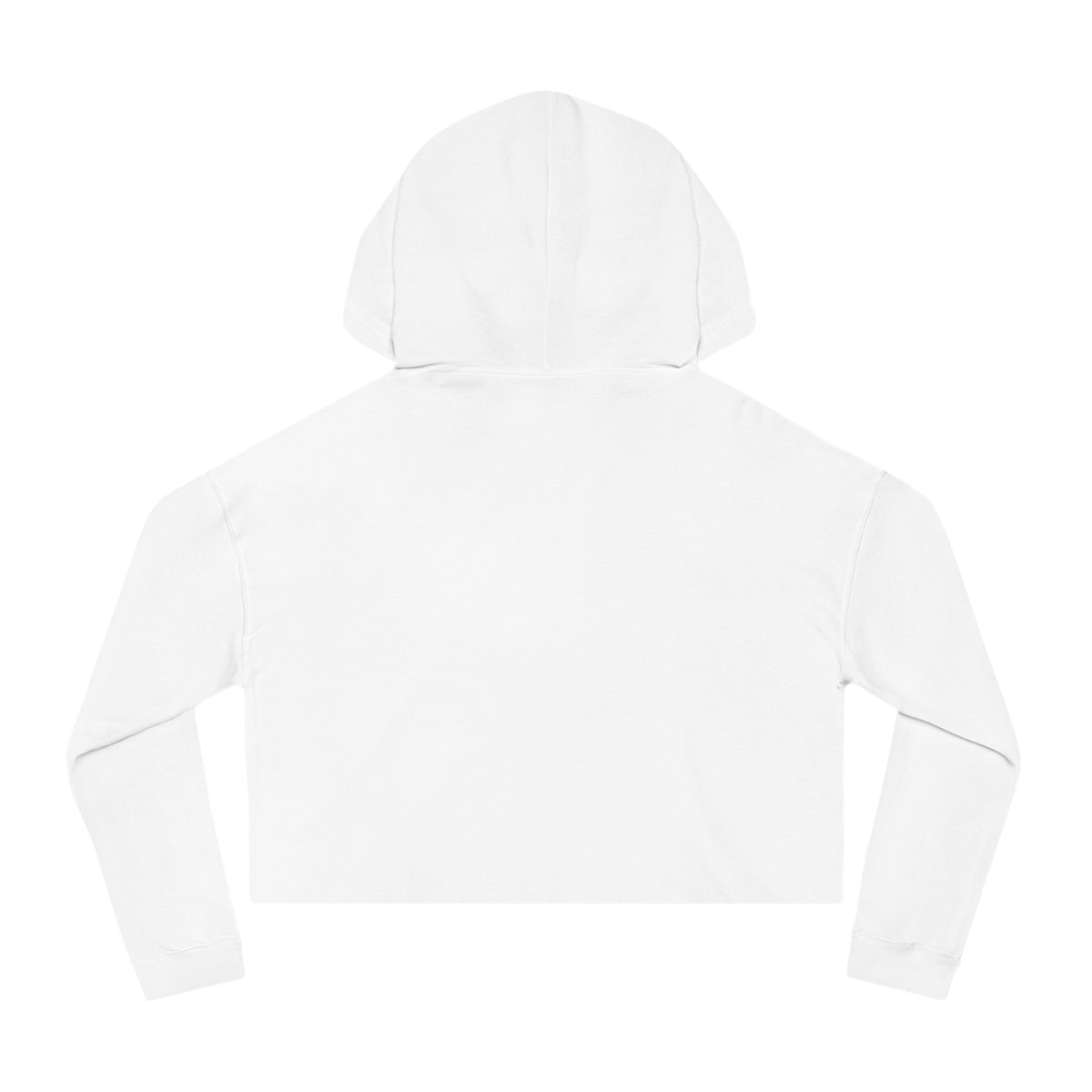 Bench Press. - Cropped Hooded Sweatshirt