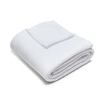 Arctic Fleece Blanket - White Color Logo
