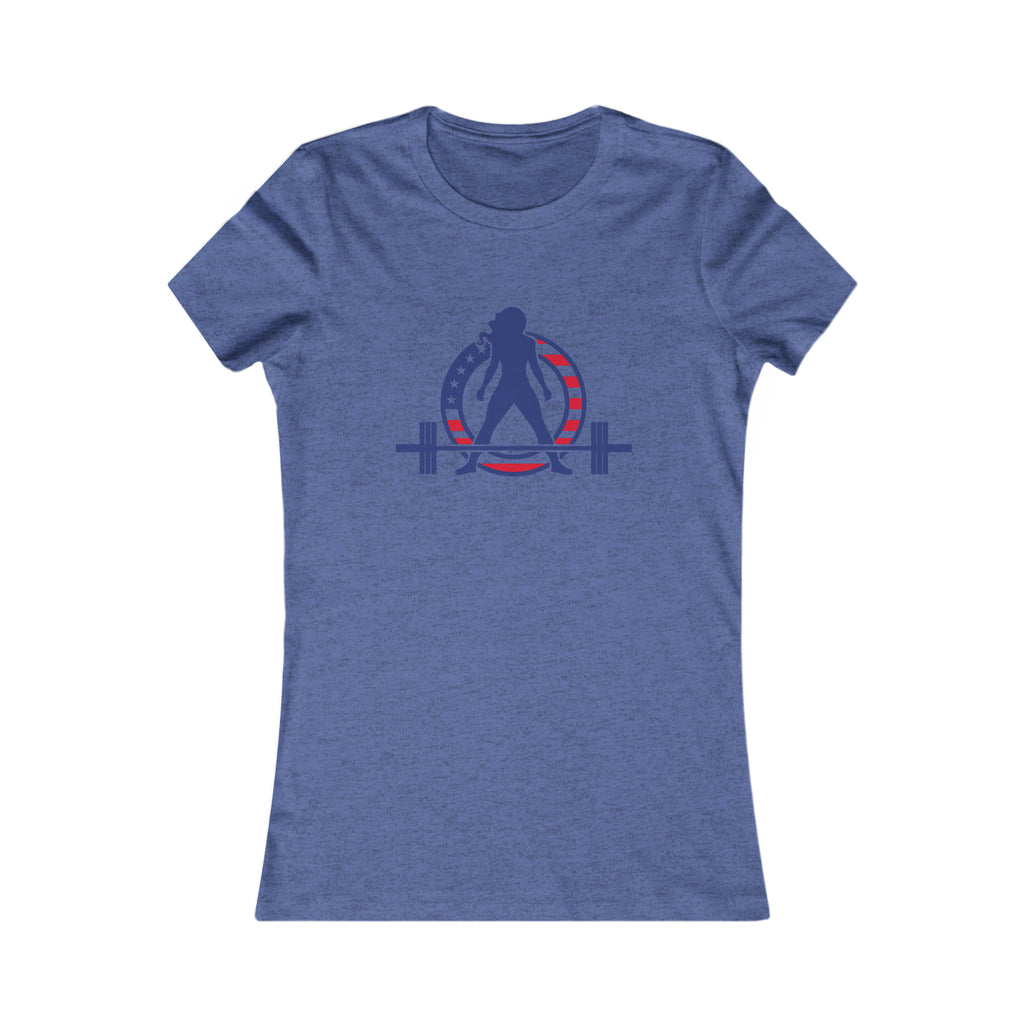 USA Logo - Women's Favorite Tee - USA Light Logo