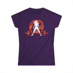 Women's Softstyle Tee - WWLW Halloween - Front Dark Logo Plain Back