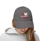 Heavy Weights Barbell Club - Unisex Distressed Cap - Classic Color Logo