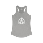 Strong Not Skinny – Women’s Racerback Tank | Front & Back Logo