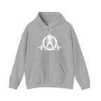 Grandma Lifts - Unisex Heavy Blend™ Hooded Sweatshirt - White Logo Front & Back