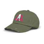 Unisex Distressed Cap - Classic Color Logo