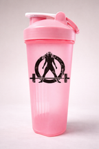 WWLW Protein Shaker Bottle — 24oz - Pink & Black